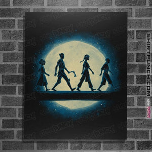 Daily_Deal_Shirts Posters / 4"x6" / Black Night Benders