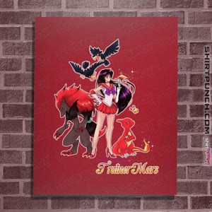 Secret_Shirts Posters / 4"x6" / Red Pretty Guardian Trainer Rei Hino
