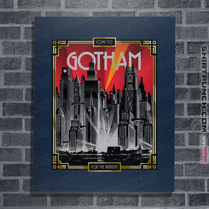Shirts Posters / 4"x6" / Navy Visit Gotham