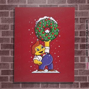 Daily_Deal_Shirts Posters / 4"x6" / Red Festive Feast