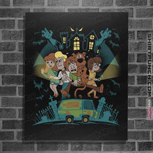 Load image into Gallery viewer, Daily_Deal_Shirts Posters / 4&quot;x6&quot; / Black Mystery Squad

