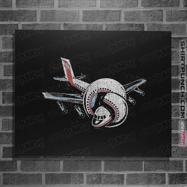 Secret_Shirts Posters / 4"x6" / Black Airplane!