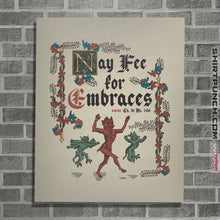 Load image into Gallery viewer, Daily_Deal_Shirts Posters / 4&quot;x6&quot; / Natural Illuminated Free Hugs
