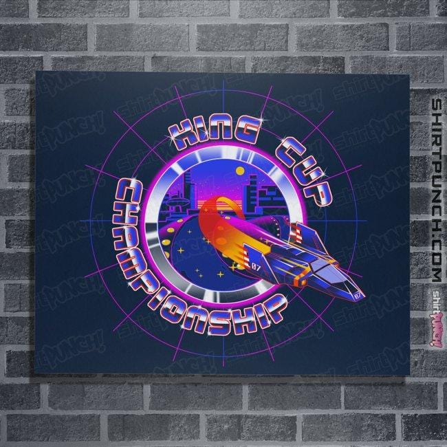 Secret_Shirts Posters / 4"x6" / Navy King Cup Championship
