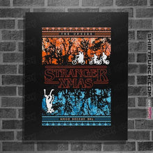 Load image into Gallery viewer, Shirts Posters / 4&quot;x6&quot; / Black Stranger Ugly Sweater
