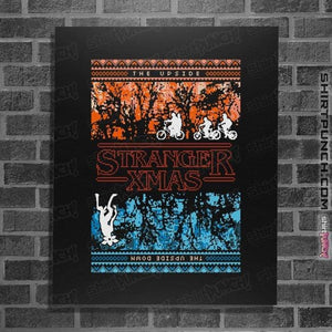 Shirts Posters / 4"x6" / Black Stranger Ugly Sweater