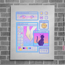 Load image into Gallery viewer, Daily_Deal_Shirts Posters / 4&quot;x6&quot; / White Moon Aesthetic
