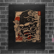 Load image into Gallery viewer, Shirts Posters / 4&quot;x6&quot; / Black Kong

