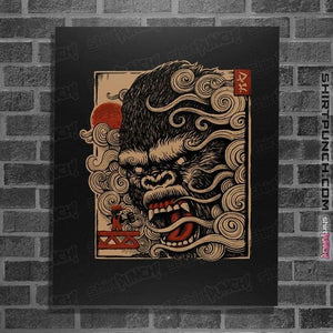 Shirts Posters / 4"x6" / Black Kong