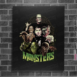 Shirts Posters / 4"x6" / Black Monsters