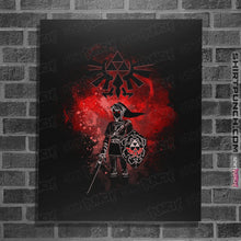 Load image into Gallery viewer, Shirts Posters / 4&quot;x6&quot; / Black Dark Link Art
