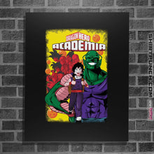 Load image into Gallery viewer, Shirts Posters / 4&quot;x6&quot; / Black Dragon Hero Academy

