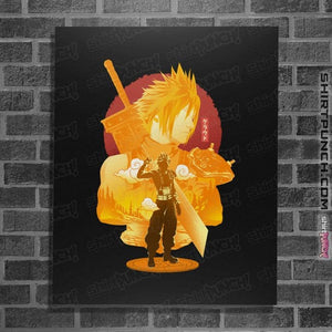 Daily_Deal_Shirts Posters / 4"x6" / Black Mako-Eyed Mercenary