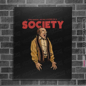 Daily_Deal_Shirts Posters / 4"x6" / Black A Society