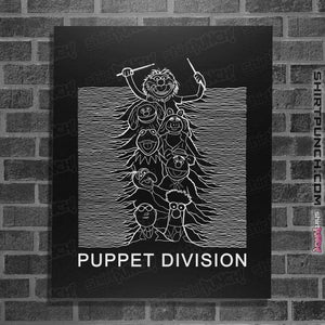 Daily_Deal_Shirts Posters / 4"x6" / Black Puppet Division