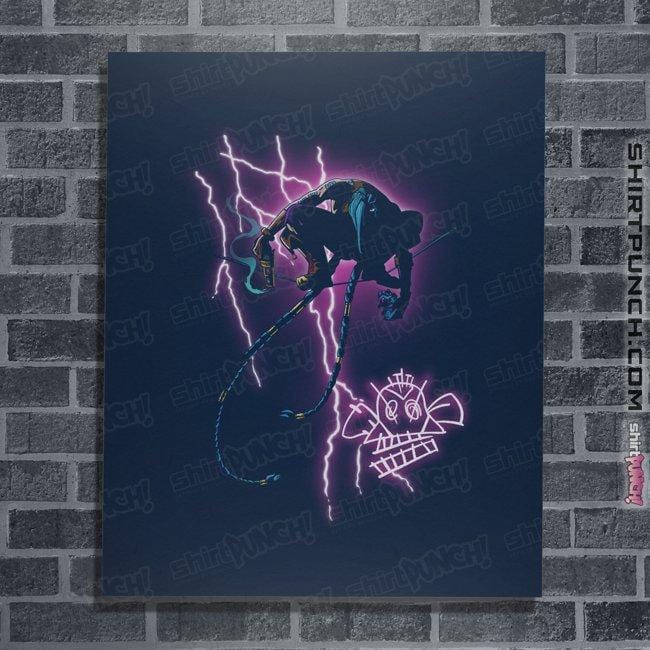 Daily_Deal_Shirts Posters / 4"x6" / Navy The Dark Sister