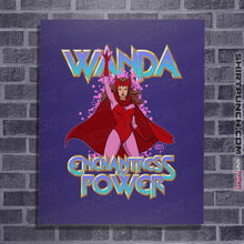 Load image into Gallery viewer, Shirts Posters / 4&quot;x6&quot; / Violet Scarlet Witch Wanda

