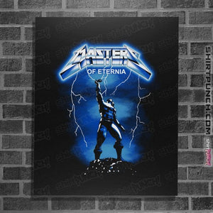 Daily_Deal_Shirts Posters / 4"x6" / Black Masters Of Eternia