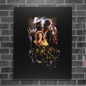 Shirts Posters / 4"x6" / Black TMNineTy