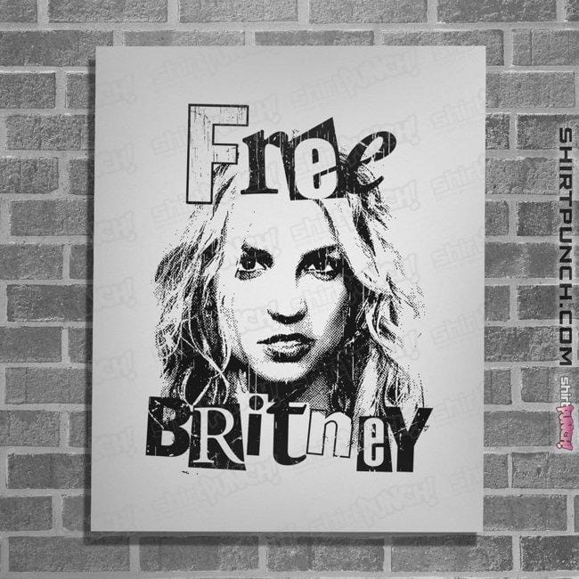 Secret_Shirts Posters / 4"x6" / White Free Britney White