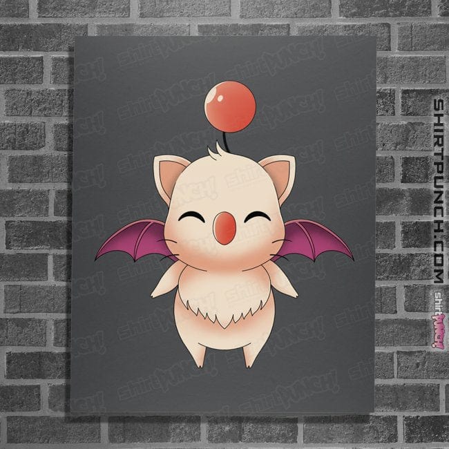Shirts Posters / 4"x6" / Charcoal Moogle