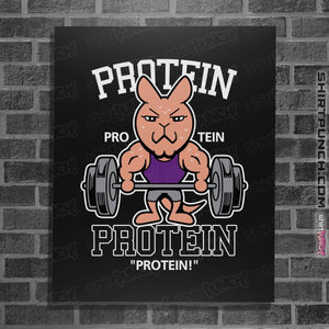 Shirts Posters / 4"x6" / Black Protein Gym