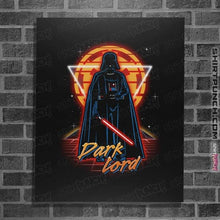 Load image into Gallery viewer, Shirts Posters / 4&quot;x6&quot; / Black Retro Dark Lord

