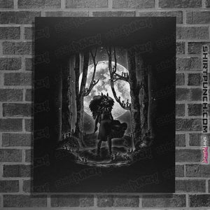 Shirts Posters / 4"x6" / Black Moonlight Princess