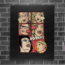 Load image into Gallery viewer, Daily_Deal_Shirts Posters / 4&quot;x6&quot; / Black Janet, Dr. Scott, Janet, Brad, Rocky!

