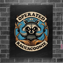 Load image into Gallery viewer, Daily_Deal_Shirts Posters / 4&quot;x6&quot; / Black Raccoon Supremacy
