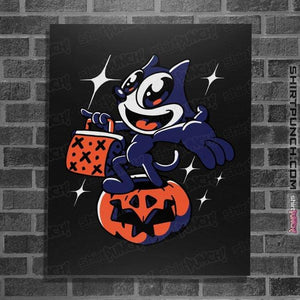 Shirts Posters / 4"x6" / Black Felix The Cat