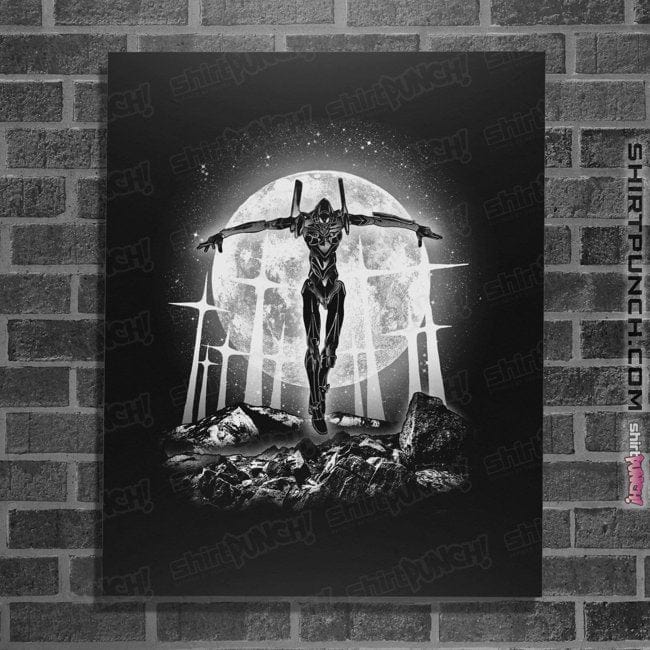 Shirts Posters / 4"x6" / Black Moonlight Pilot