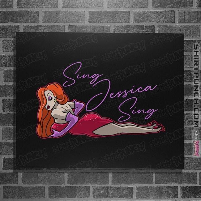 Secret_Shirts Posters / 4"x6" / Black Jessitunia