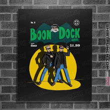 Load image into Gallery viewer, Secret_Shirts Posters / 4&quot;x6&quot; / Black Boon Dock
