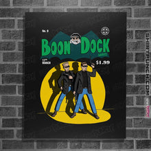 Load image into Gallery viewer, Secret_Shirts Posters / 4&quot;x6&quot; / Black Boon Dock
