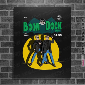 Secret_Shirts Posters / 4"x6" / Black Boon Dock