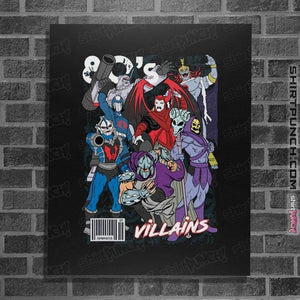 Shirts Posters / 4"x6" / Black 80s Evil