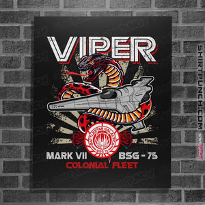 Shirts Posters / 4"x6" / Black Viper Mark VII