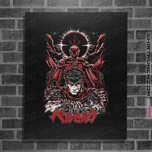 Secret_Shirts Posters / 4"x6" / Black Marked By Eclipse