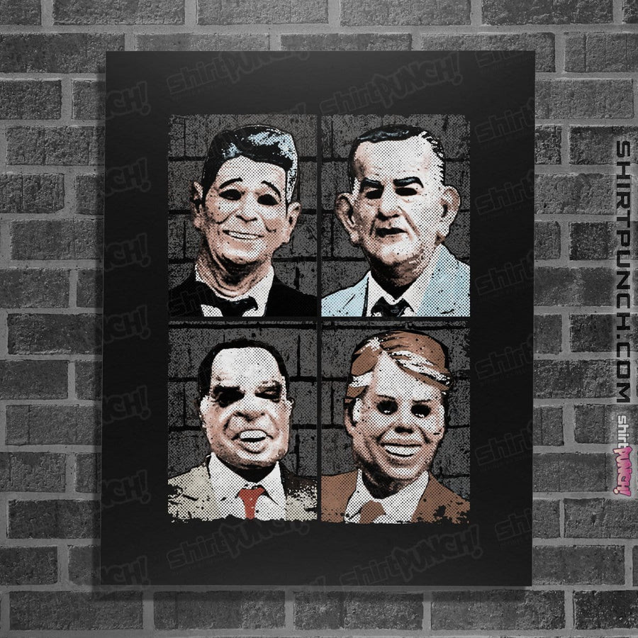 Shirts Posters / 4"x6" / Black Ex Prez