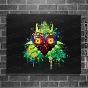 Daily_Deal_Shirts Posters / 4"x6" / Black Echoes Of Evil