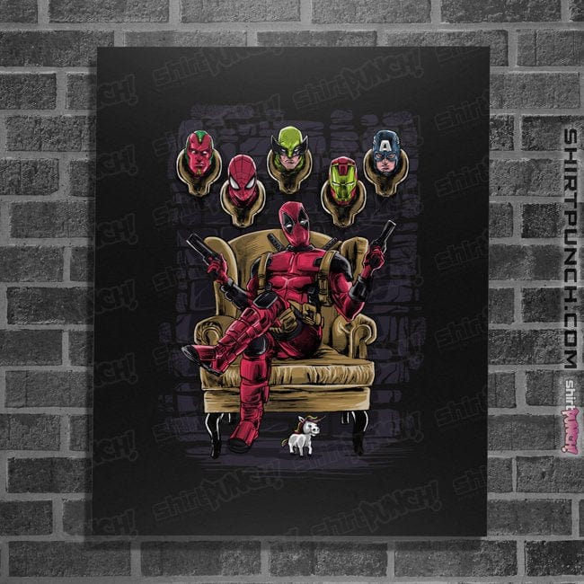 Secret_Shirts Posters / 4"x6" / Black My Trophy Room