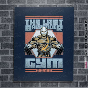 Daily_Deal_Shirts Posters / 4"x6" / Navy The Last Barbender Gym