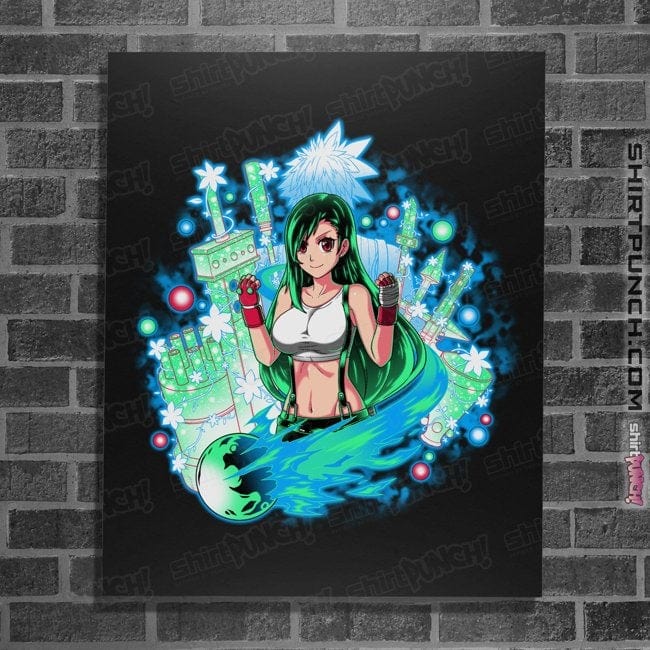 Secret_Shirts Posters / 4"x6" / Black Midgar's Finest