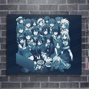 Secret_Shirts Posters / 4"x6" / Navy Anime Night
