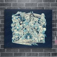 Load image into Gallery viewer, Shirts Posters / 4&quot;x6&quot; / Navy Blade Resonance
