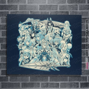 Shirts Posters / 4"x6" / Navy Blade Resonance