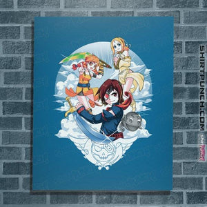 Shirts Posters / 4"x6" / Sapphire Sky Pirates