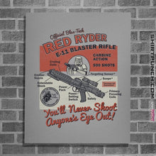 Load image into Gallery viewer, Daily_Deal_Shirts Posters / 4&quot;x6&quot; / Sports Grey Red Ryder Blaster
