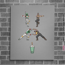 Load image into Gallery viewer, Daily_Deal_Shirts Posters / 4&quot;x6&quot; / Sports Grey Boba T
